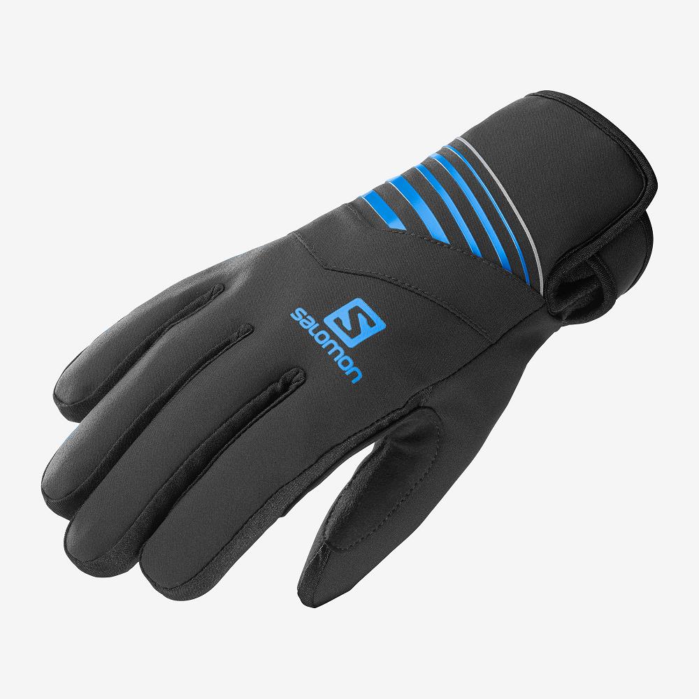 Gants Salomon Homme Noir - Salomon RS WARM U - France (4081-MVYBR)